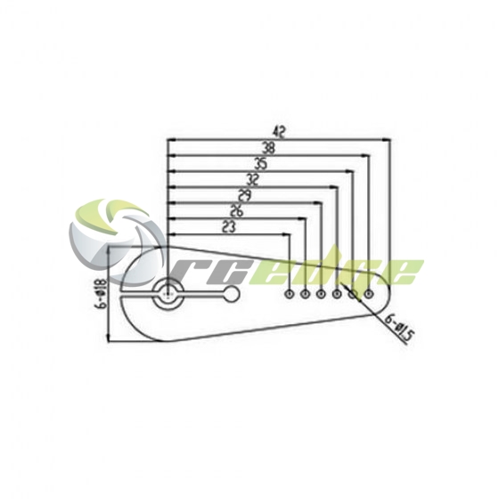 Savox_SH-82_Single_Servo_Horn_1